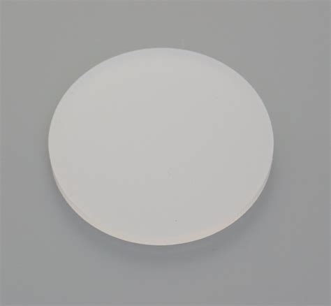 Frosted White Acrylic Discs Southern Acrylics