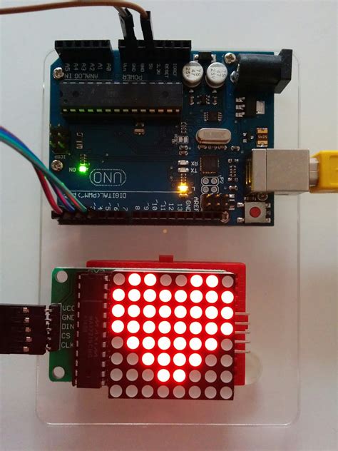 Beating Heart With Arduino And A Max7219 8x8 Led Matrix Yet Another
