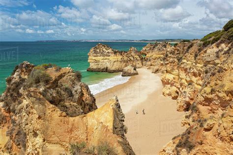Praia Dos Tres Irmaos Beach Alvor Algarve Portugal Europe Stock Photo Dissolve