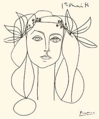 Download 33,566 woman face line art stock illustrations, vectors & clipart for free or amazingly low rates! arthinks: Picasso's Drawings