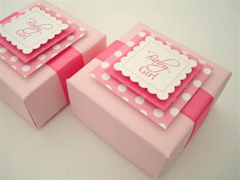 Personalized Pink Polka Dot Favor Boxes All Occasion Set Of