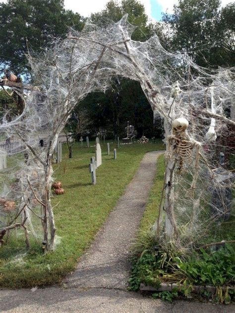 70 Crafty Diy Outdoor Halloween Decorating Ideas Halloween Diy