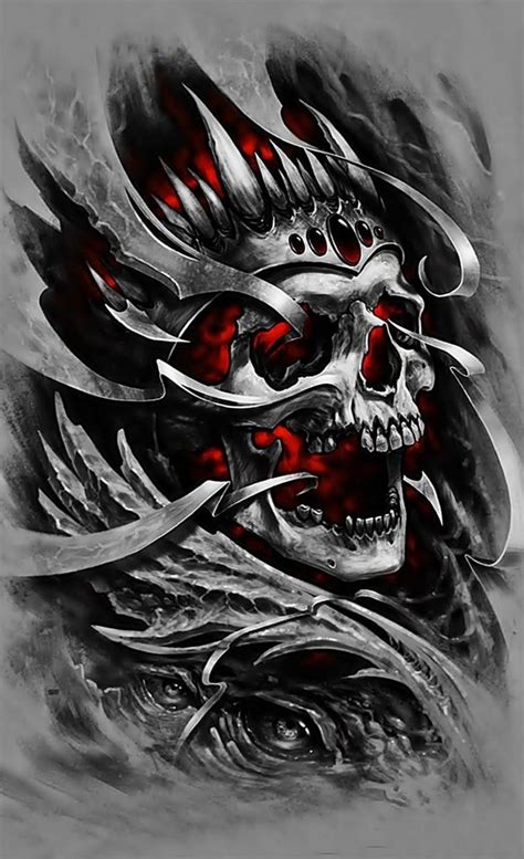 Skull Wallpaper By Kishidroid237 A1 Free On Zedge Skull Art
