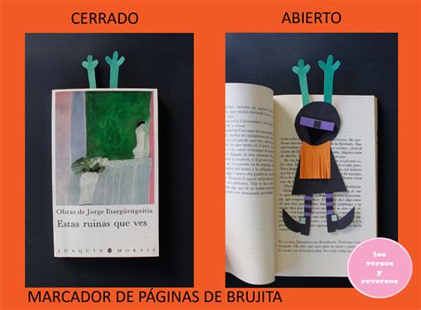 El día siguiente fue mejor. Cómo hacer un marcapáginas de Brujita - Los Versos y Reversos