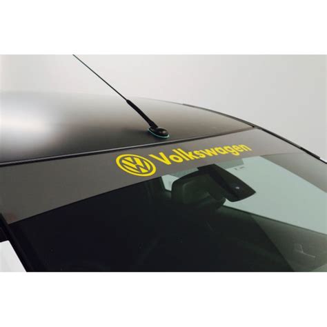 Vw Adhesive Vinyl Sunstrip