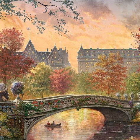 Autumn In New York Limited Edition Canvas Thomas