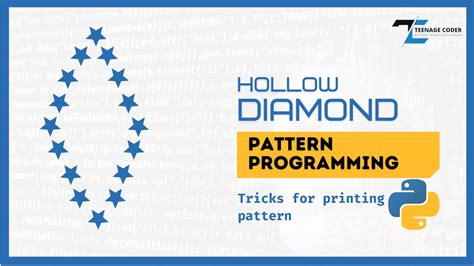 Hollow Diamond In Pattern Programming And How You Can Do It 2022