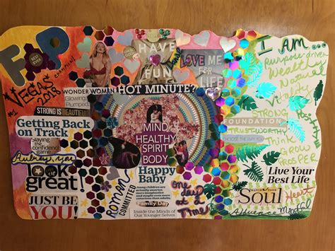 Vision Board Building Aubrey Worek Exercise Physiologist