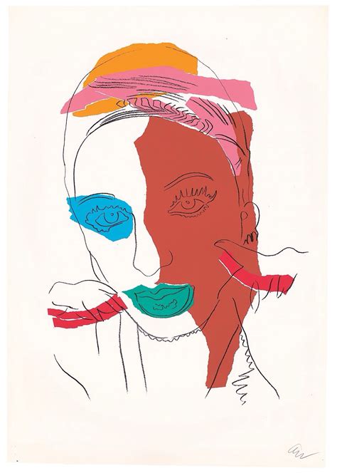 Andy Warhol Ladies And Gentlemen 1975 Colour Silkscreen On Smooth Paper