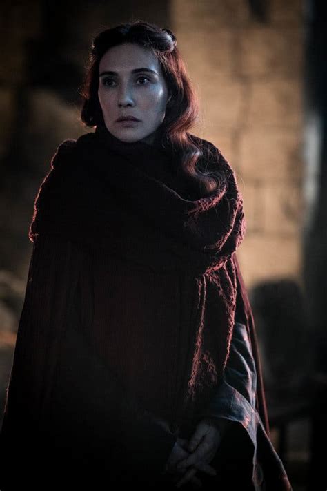 ‘game Of Thrones Carice Van Houten On Melisandres Final Act The