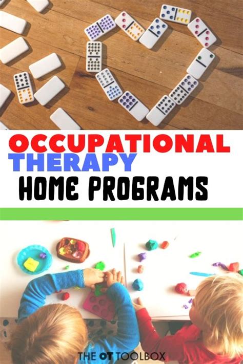 Occupational Therapy At Home The Ot Toolbox
