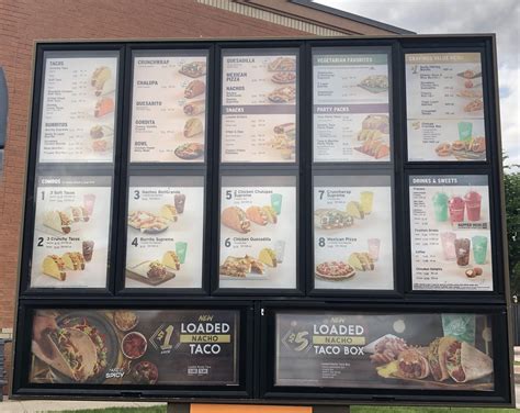 The taco bell menu prices are updated for 2020. "Simplified" new menu at a DFW Taco Bell : tacobell