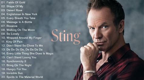 Best Songs Of Sting Collection Sting Greatest Hits Full Album 2021