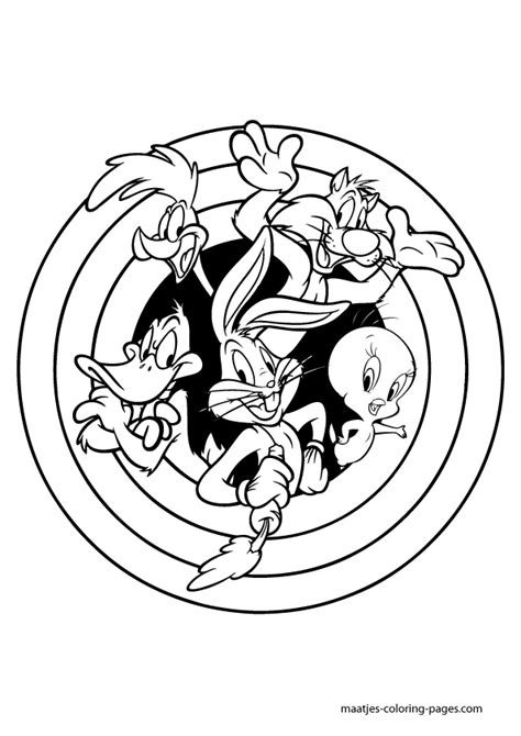 Printable Looney Tunes Coloring Pages Clip Art Library