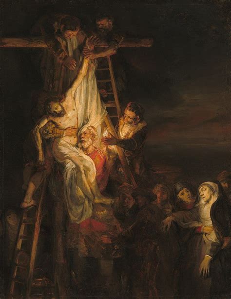 Workshop Of Rembrandt Van Rijn The Descent From The Cross National Gallery Of Art Descente