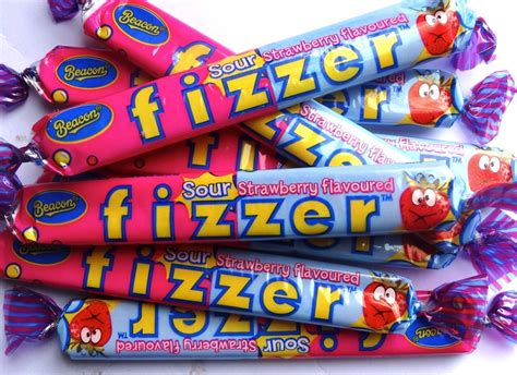 Buy Fizzers Sour Strawberry 36 Pack Online Lolly Warehouse