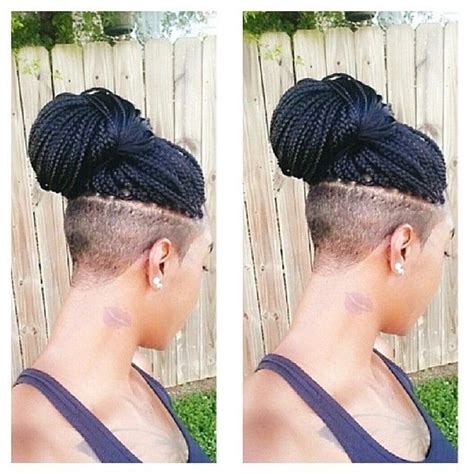 instagram photo by curlbox curlbox via iconosquare braids with shaved sides box braids