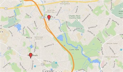 Map Where Do Needhams Level 3 Sex Offenders Live And Work Needham