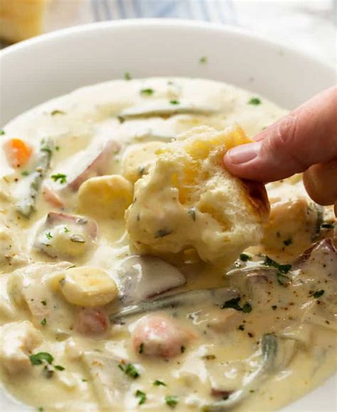 Soup, stew & chili recipes. This easy Creamy Chicken Stew is an classic comfort food that you can make on the Stove Top ...