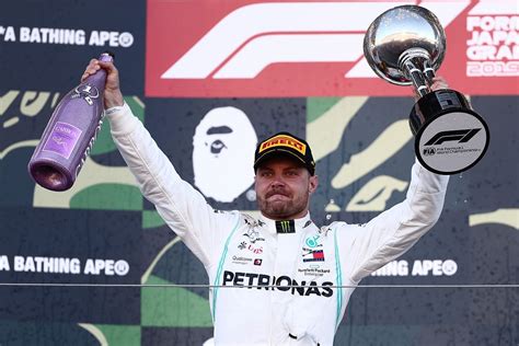 Mercedes has the choice between retaining bottas or promoting junior. Bottas wins Japanese GP, Mercedes clinch record constructors' title