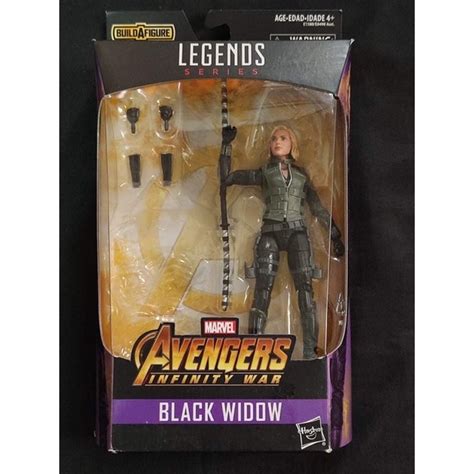 Black Widow Bnew Marvel Legends Baf Cull Obsidian Wave Avengers Infinity War Mcu Scarlet