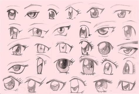 Como Dibujar Ojos Anime Ojos Grandes Anime Comohow