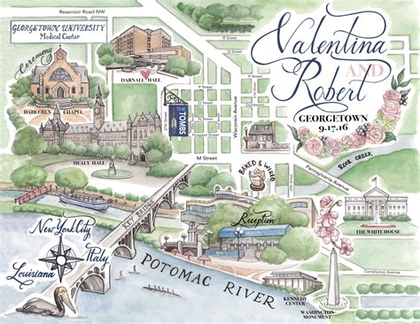 An Illustrated Map Of The California Rose And Georgetown With