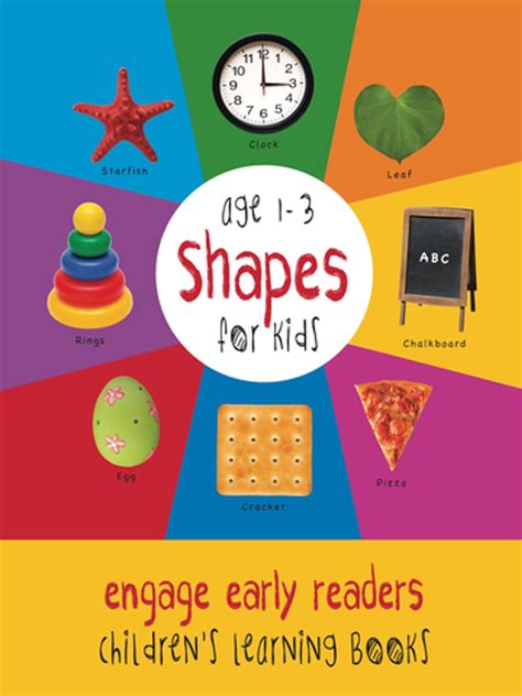 Shapes For Kids Age 1 3 Engage Early Readers Childrens Learning
