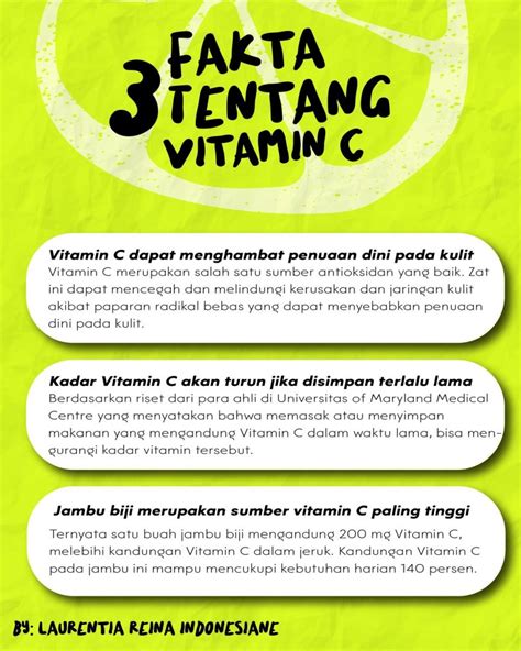 3 Fakta Unik Tentang Vitamin C Kinetika