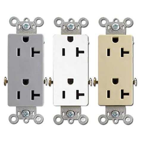 Decora Outlets And Block Receptacles 15a20a Modern Plugs