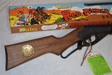 sold price daisy mod 1938b red ryder bb lever action rifle w medallion in stock daisy mfg co