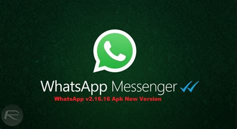 Whatsapp Messenger V21616 Apk New Version ~ Getpcgameset