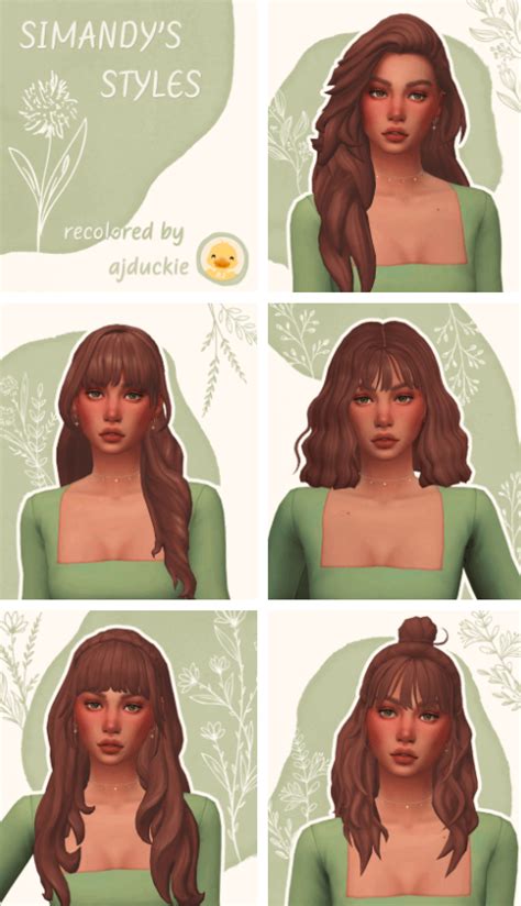 Sims 4 Maxis Match Hair Styles The Sims Book