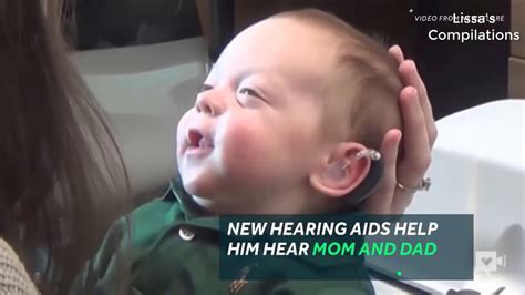 Deaf Kids Hearing Sound For The First Time Compilation