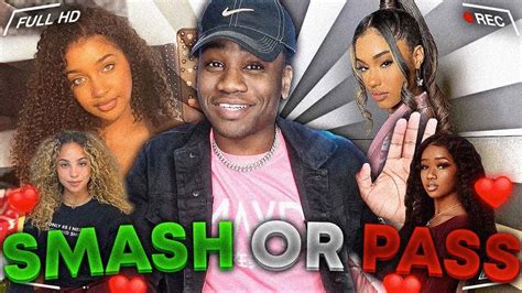 Smash Or Pass Youtuber Edition Ft Lala Baptiste Dymond Flawless Riley Simpson More Youtube