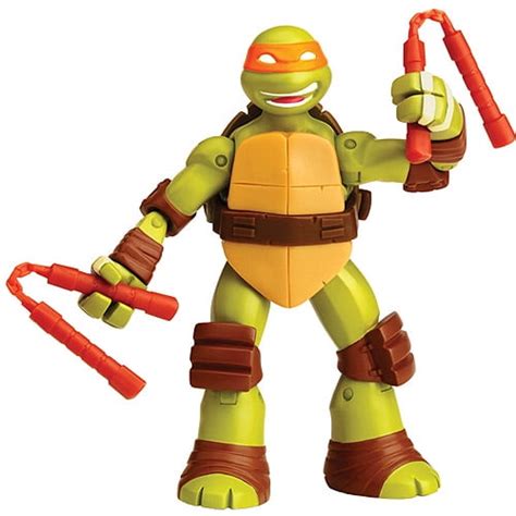 Teenage Mutant Ninja Turtles Battle Shell Michelangelo Action Figure