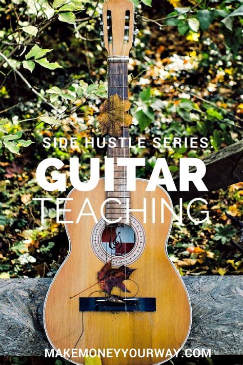Side Hustle Series Guitar Teaching