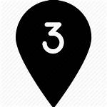 Number Icon Map Marker Location Geo Shape