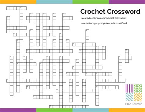 Crochet Crossword Challenge - Edie Eckman