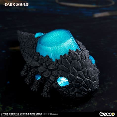 Dark Souls Crystal Lizard Statue Allblue World Anime Figuren