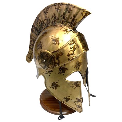 Medieval King Leonidas 300 Spartan Helmet Armor Antique Finish With