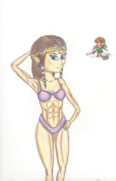 Zelda In A Bikini By Linkkyner On Deviantart