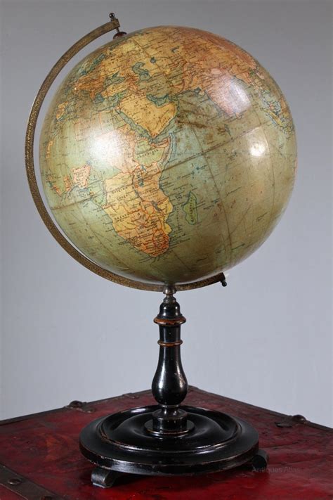 1920s Philips 12 Inch Terrestrial Globe U586 Antiques Atlas Globe