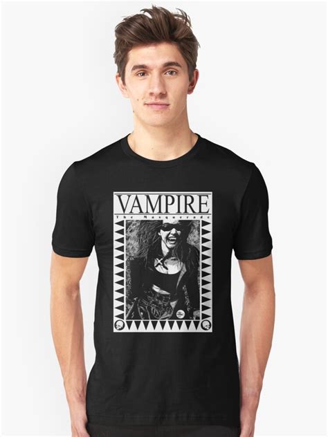 Retro Vampire The Masquerade T Shirt By Theonyxpath Redbubble