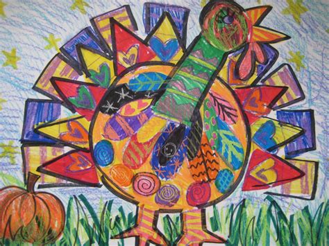 Maybe you would like to learn more about one of these? Pink and Green Mama: * Fall Art Project: Turkeys With ...