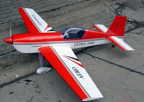 Extra 300s 60 63 Aerobatic Rc Airplane Arf Red General Hobby