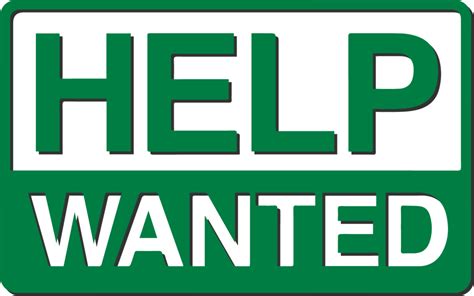 help wanted sign png