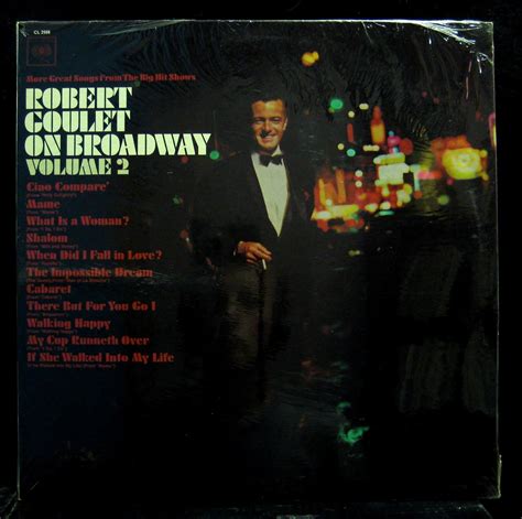 Robert Goulet On Broadway Vol 2 Vinyl Record Cds And Vinyl