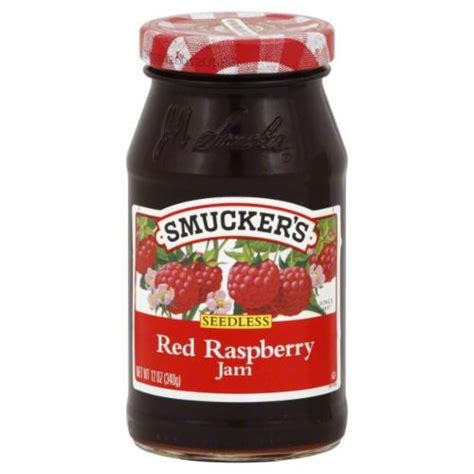 Smuckers Seedless Red Raspberry Jam Spread 12 Oz Ralphs
