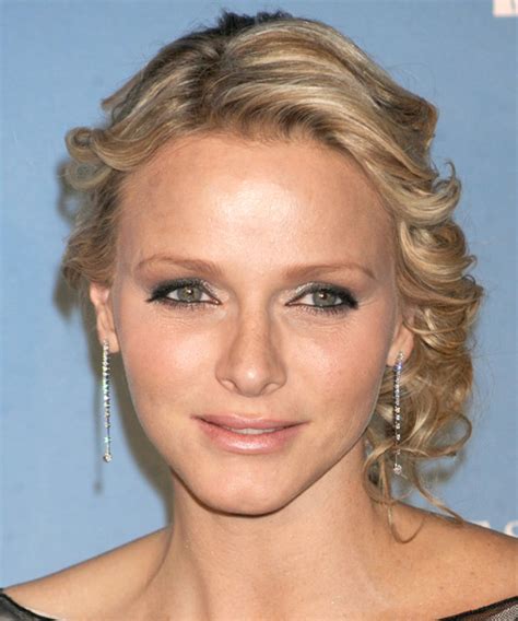 But some insiders wonder if she is avoiding prince albert. Princess Charlene of Monaco Long Curly Dark Champagne ...